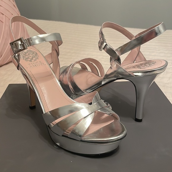 Vince Camuto Platform Heels/Pumps, Strappy - Picture 1 of 13